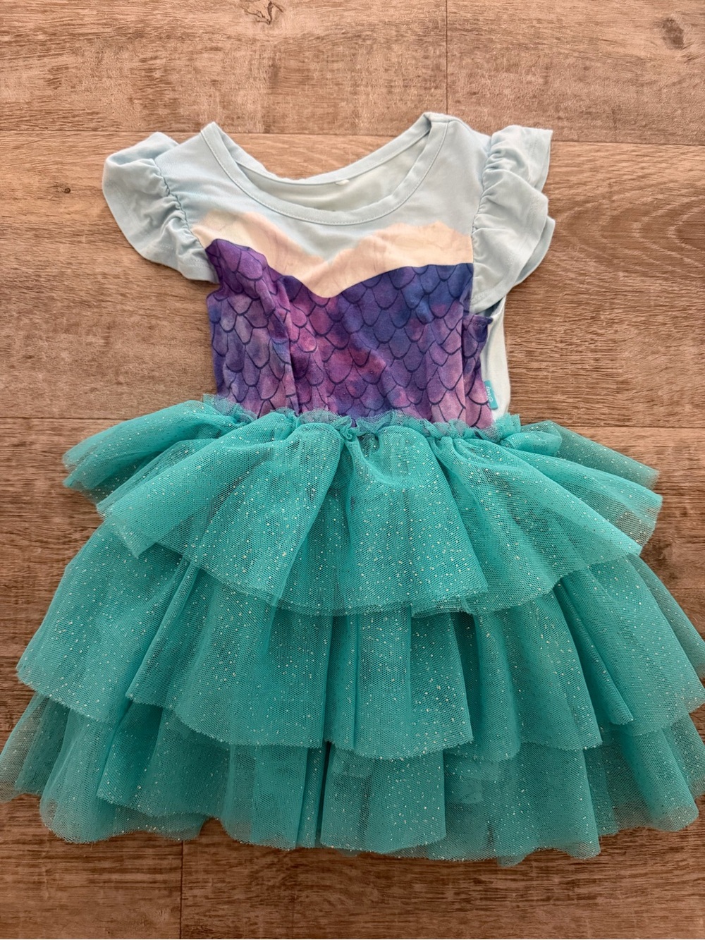 Posh Peanut little Mermaid Tulle Dress